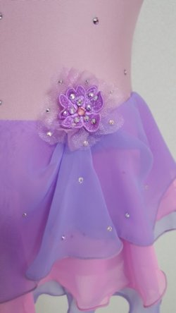 画像5: フリルレースドレス（ピンク・紫）