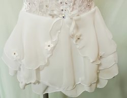 スカートにモチーフ