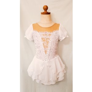 画像: ホワイトプリンセスコスチューム(ホワイト)サイズ120