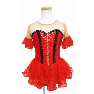 画像: アンブレラ・スリーブコスチューム（赤系）