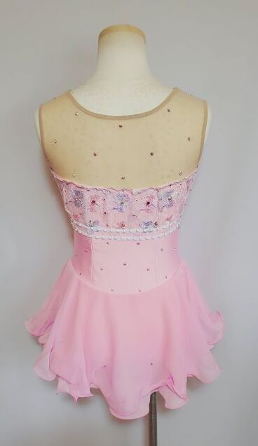 画像2: チュールレースドレス（ピンク）サイズ130